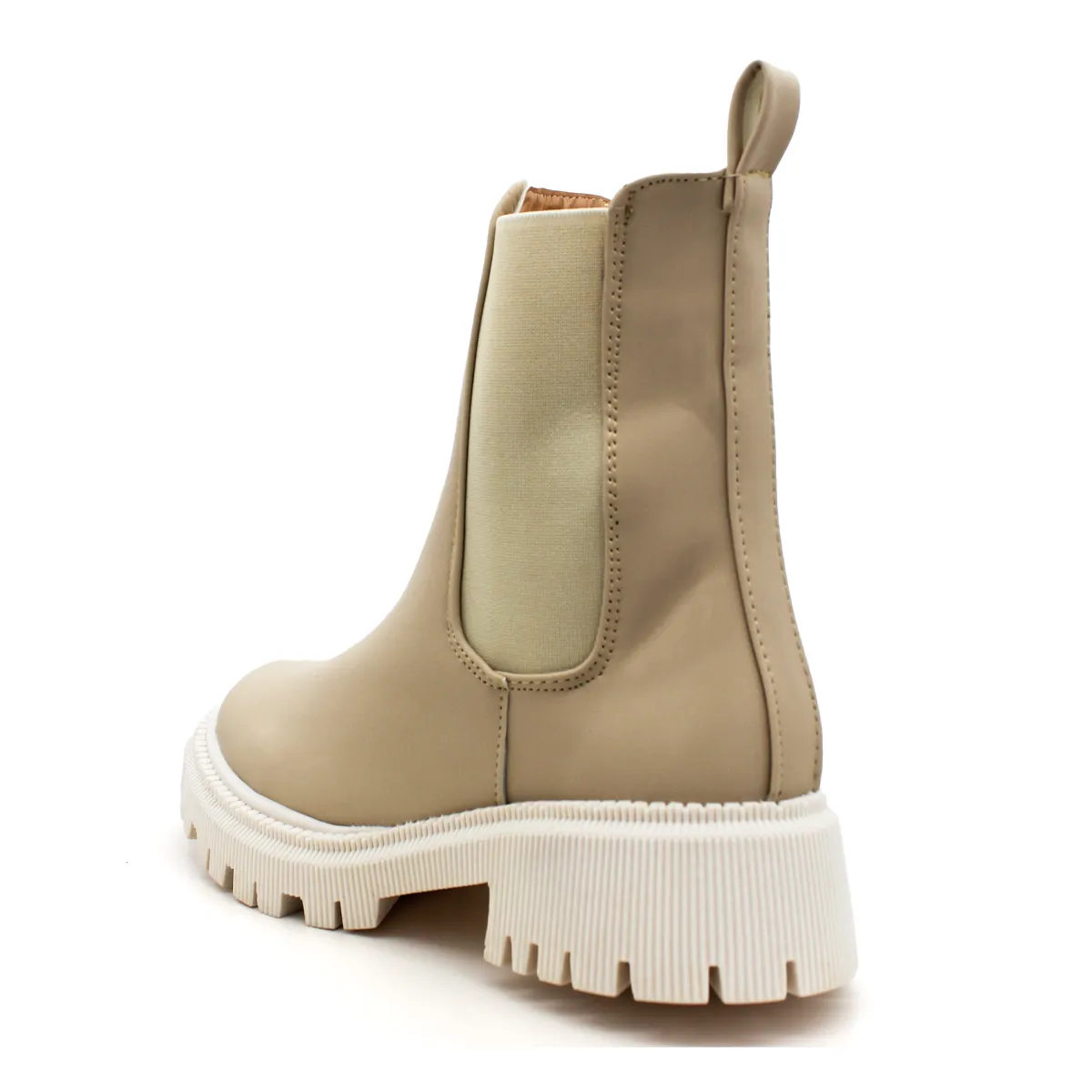 Botas casuales Exterior Piel sintética Color Beige  Para Mujer De RBCOLLECTION